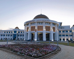 Назарбаев Университет, г. Нур-Султан. Фасадная краска Зеландия